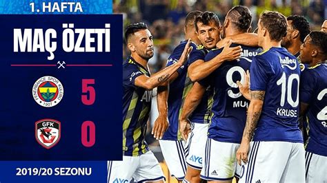 gaziantep fk - fenerbahçe özet